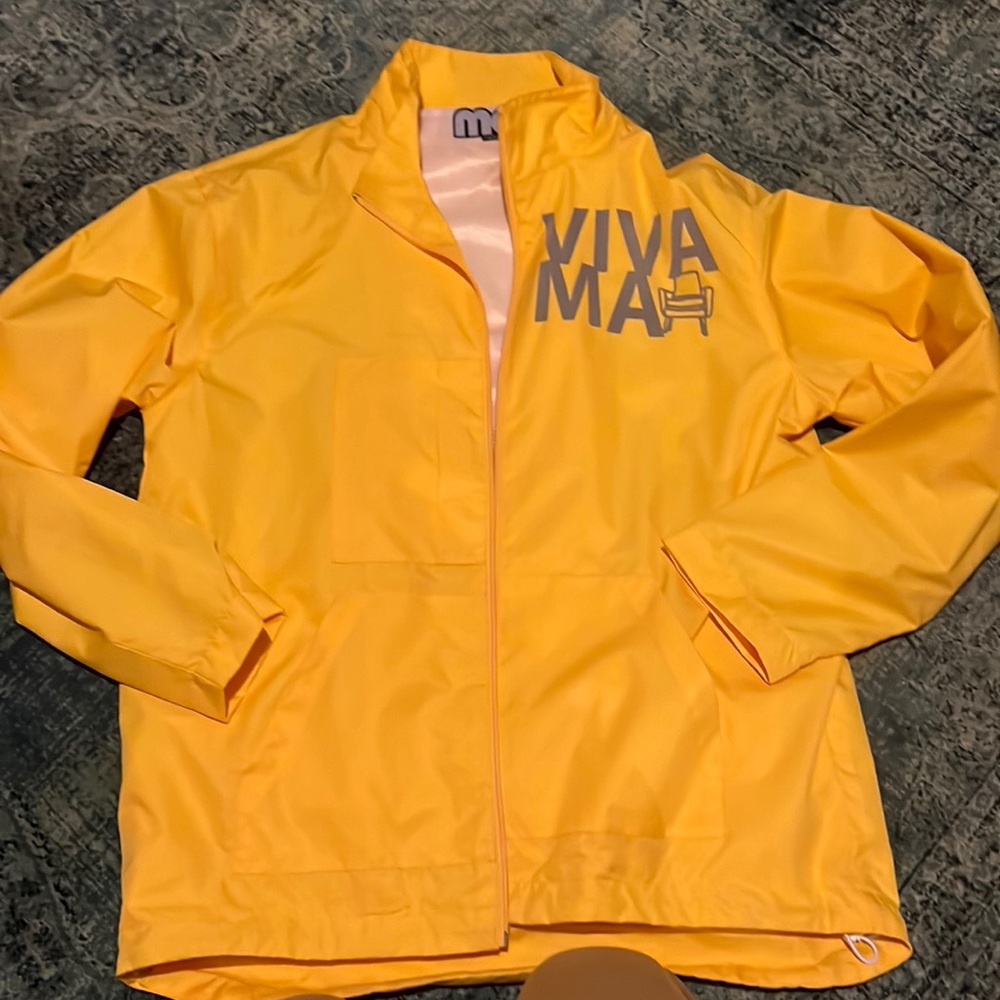 Martial artist courier rain coat
